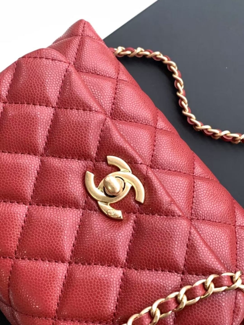 Ch**el top handle bags